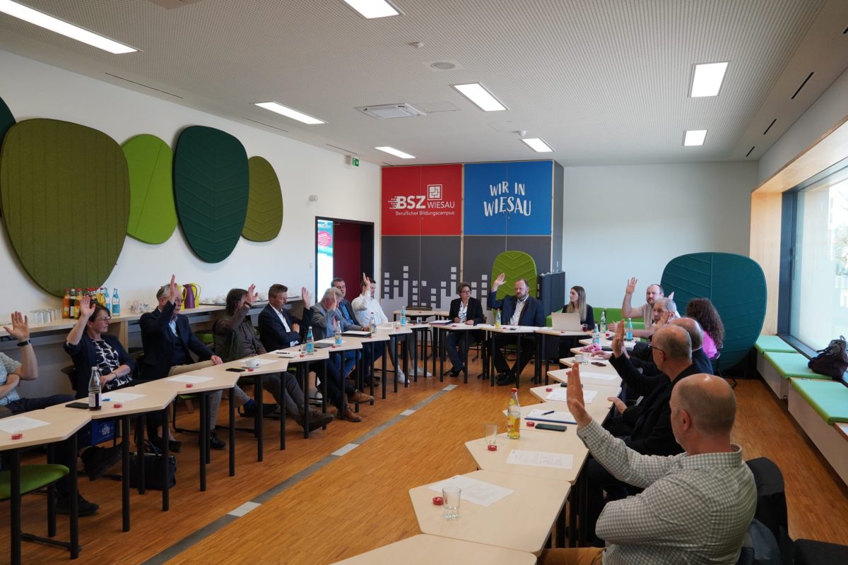 Abstimmung in der Mitgliederversammlung